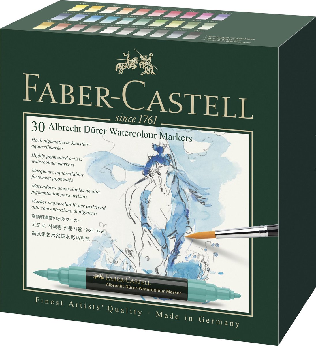 Faber Castell Aquarel Marker Albrecht Dürer Doos A 30 Stuks