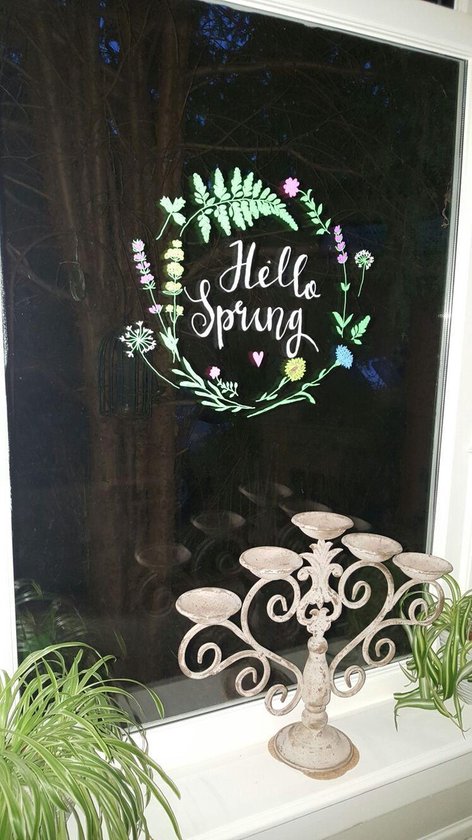 Securit Krijtmarker Medium, Etui Van 8 Stuks In Geassorteerde Kleuren