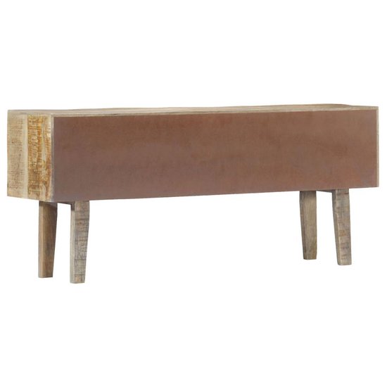 Vidaxl Dressoir 140x30x60 Cm Massief Mangohout - Bruin