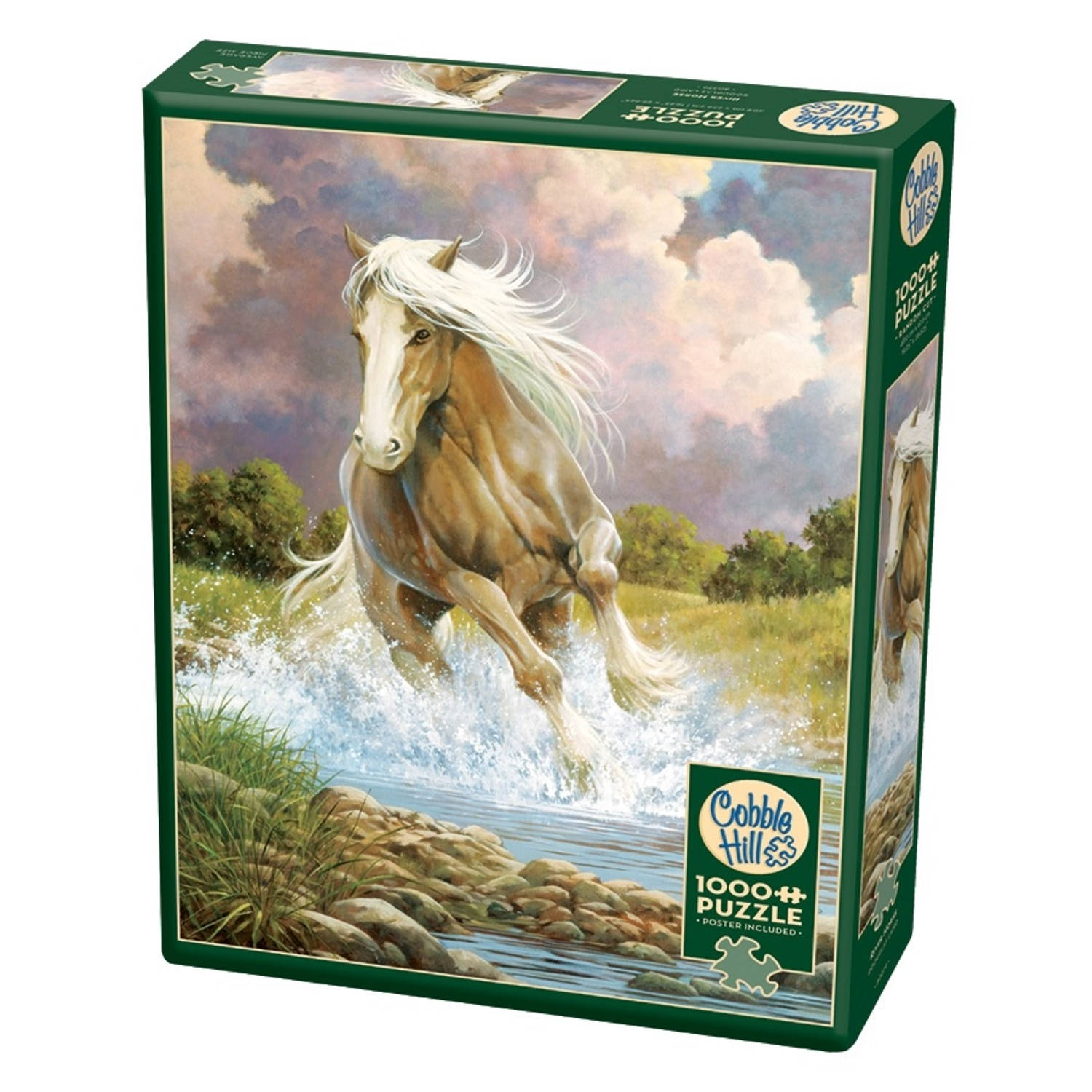 Cobble Hill Legpuzzel River Horse 1000 Stukjes