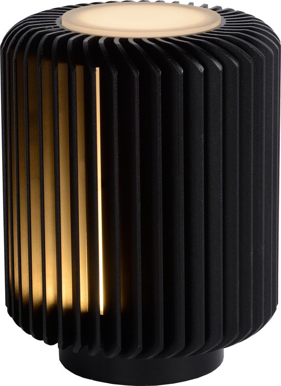 Lucide Turbin Tafellamp Led 5w H13.7 Ø10.6 - Zwart