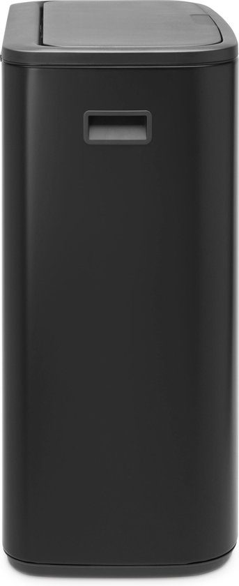 Brabantia Bo Touch Bin 60 Liter Matt Black - Zwart