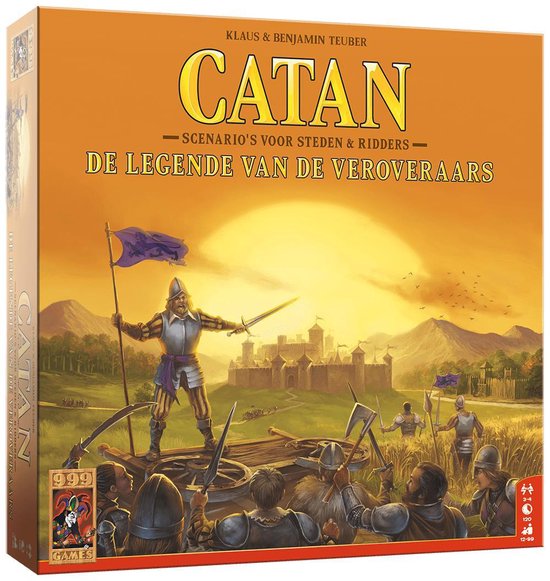 999Games Catan: De Legende Van De Veroveraars - Bordspel - 12+