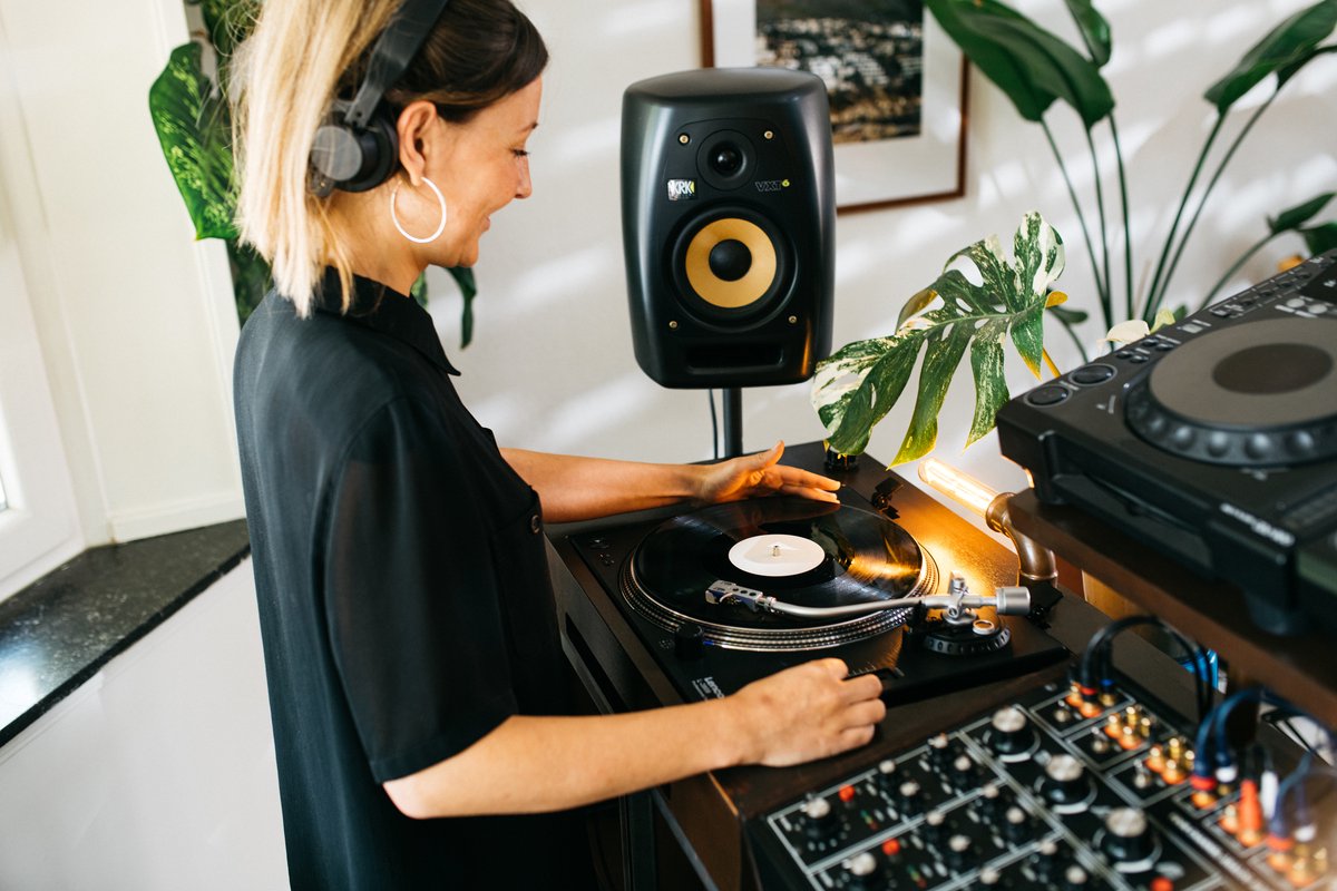 Lenco platenspeler L-3809BK - Zwart