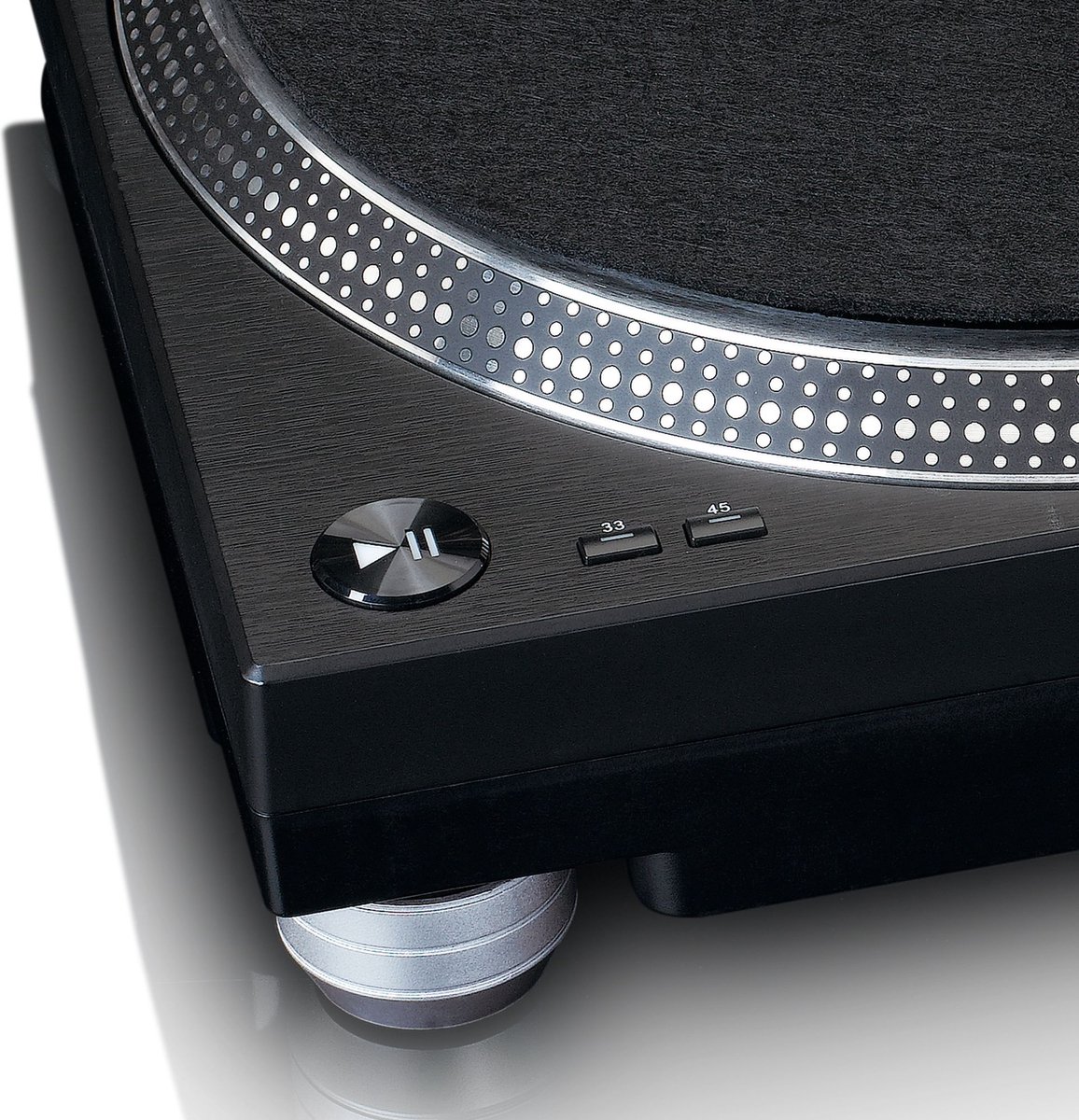 Lenco platenspeler L-3809BK - Zwart