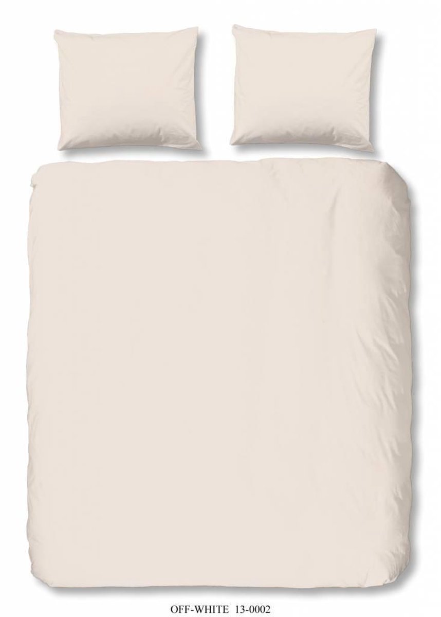 Good Morning Uni Dekbedovertrek - Lits-jumeaux (240x200/220 Cm + 2 Slopen) - Katoen - Light Sand - Beige