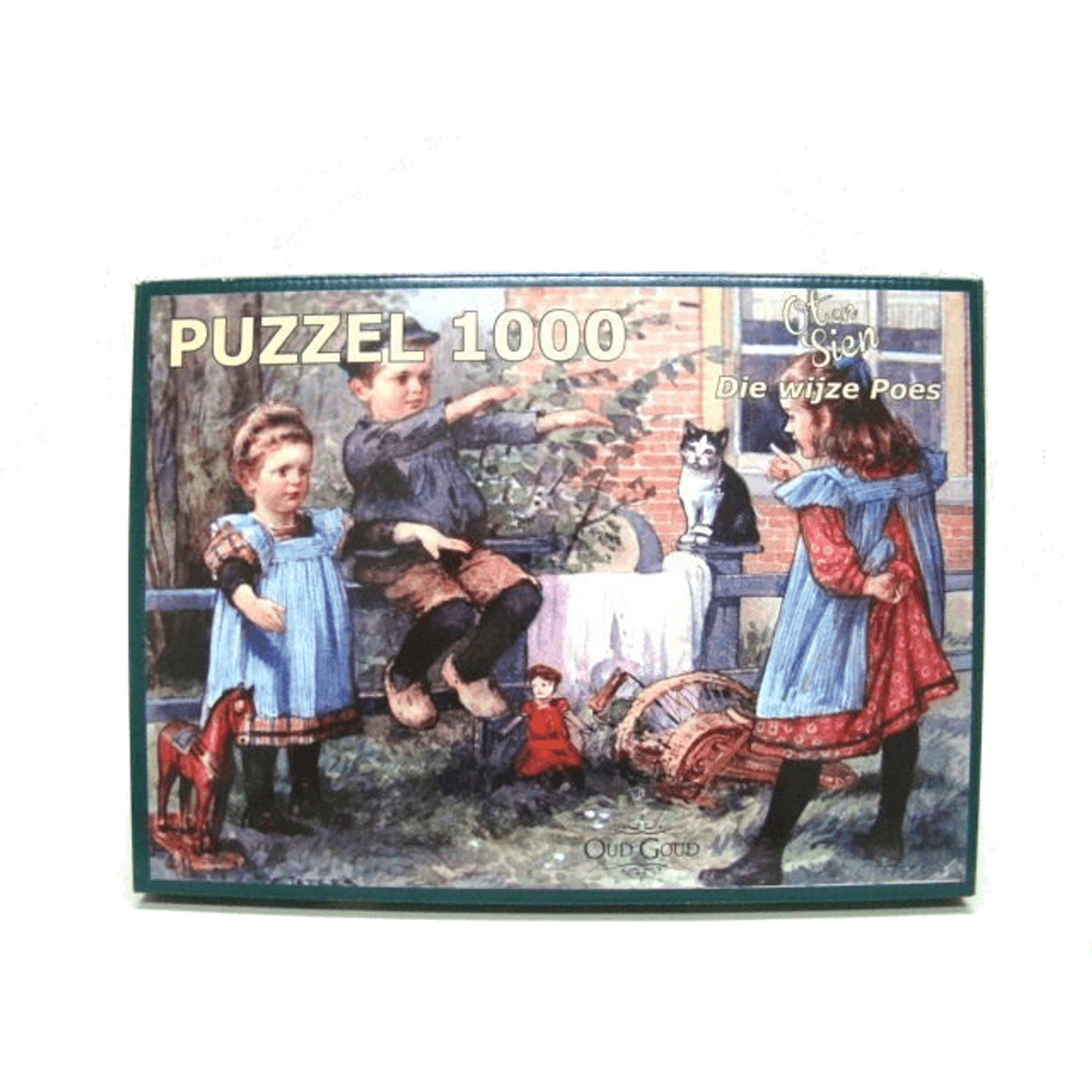 Massamarkt Ot En Sien Puzzel -Die Wijze Poes 1000 Pieces