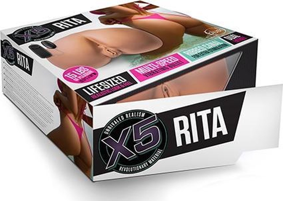 X5 Men masturbator Rita vagina en anus