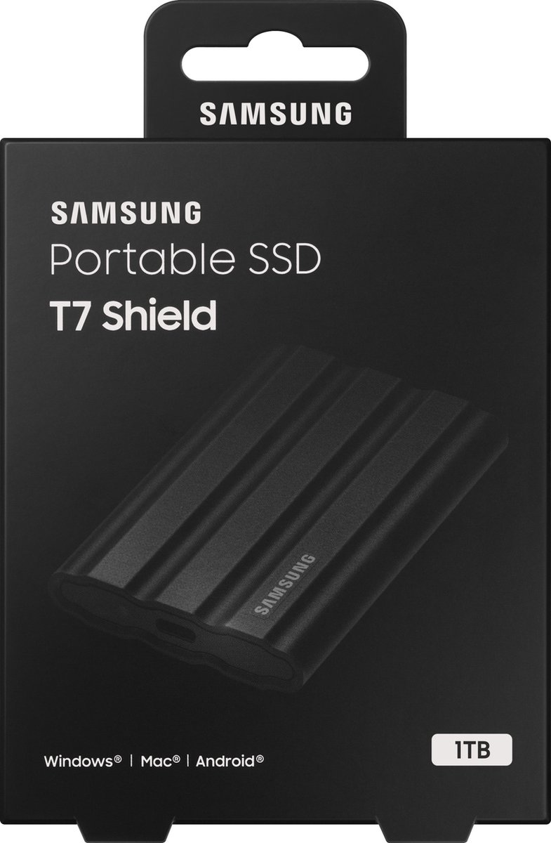 Samsung T7 Shield 1TB - Zwart