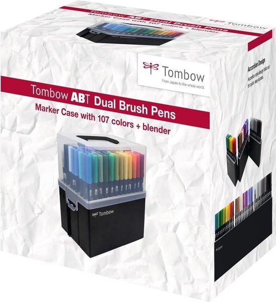 Tombow Dubbele Vezel Penseel ""Dual Borstel Pen Abt""