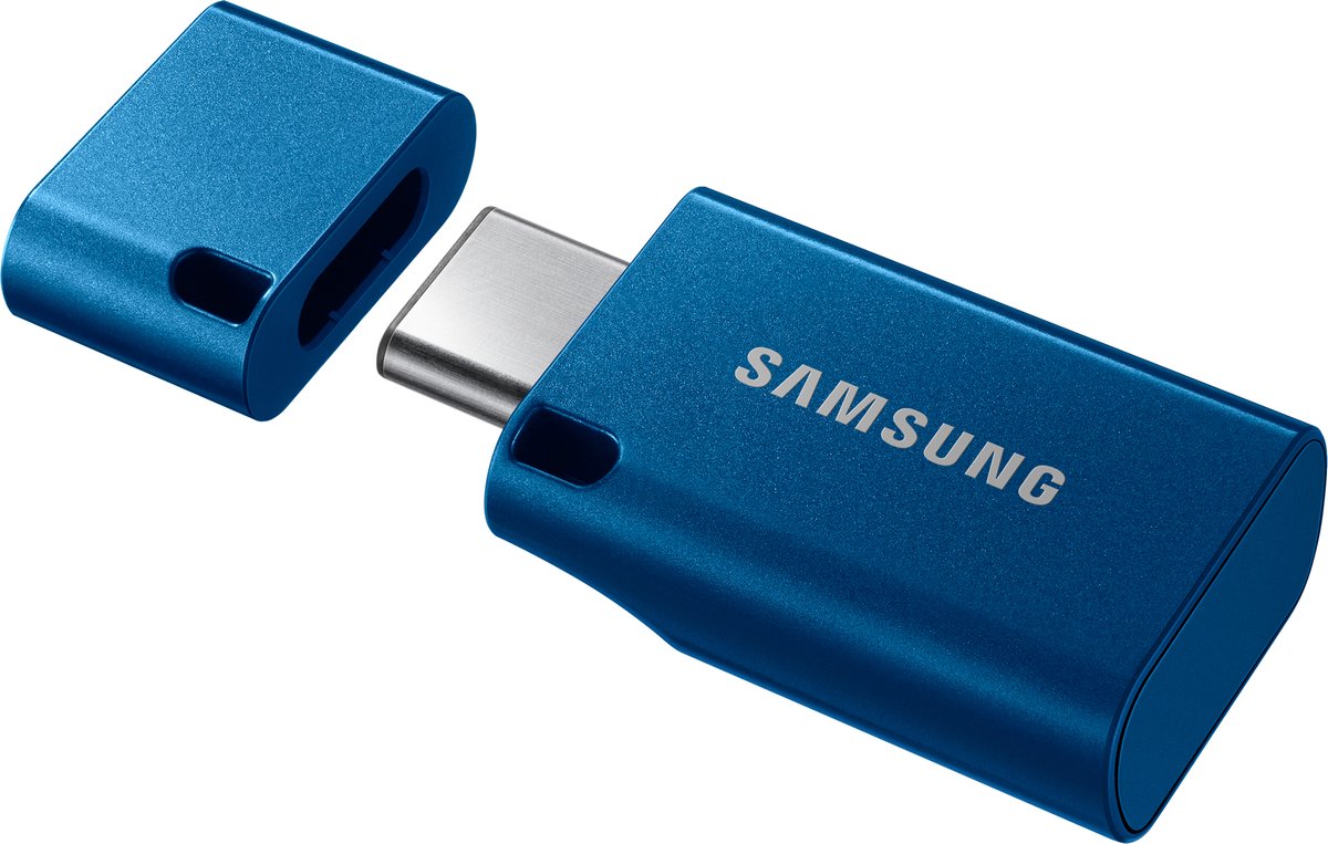Samsung MUF-128DA unidad flash USB 128 GB USB Tipo C 3.2 Gen 1 (3.1 Gen 1) Azul, Lápiz USB - Blauw