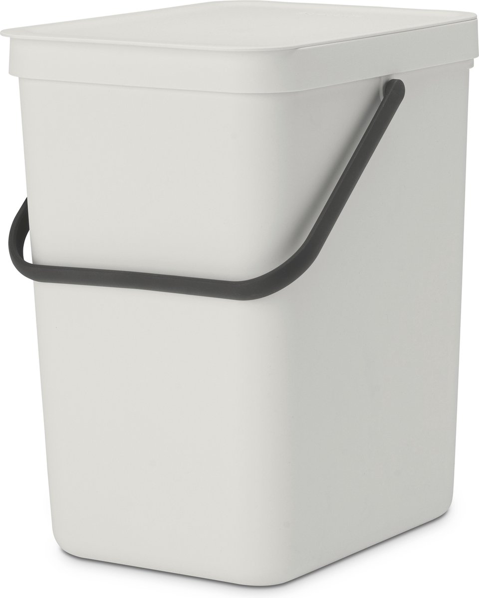 Brabantia Sort & Go 25 Liter Light Grey - Grijs