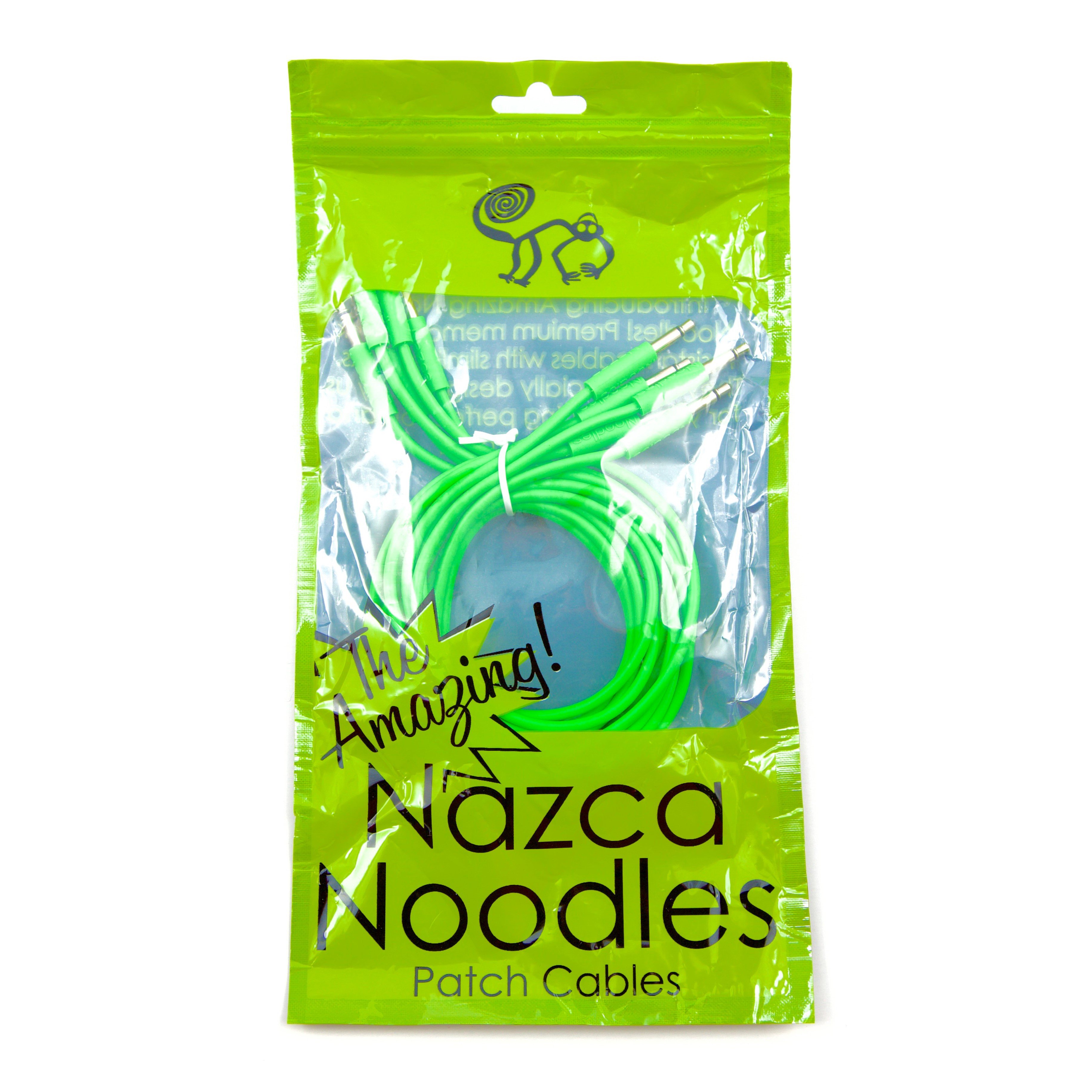 Cre8audio Nazca Noodles Green 100 patchkabels