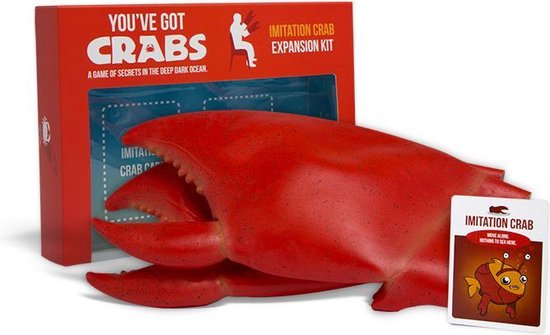 Asmodee You've Got Crabs Uitbreiding - Rood
