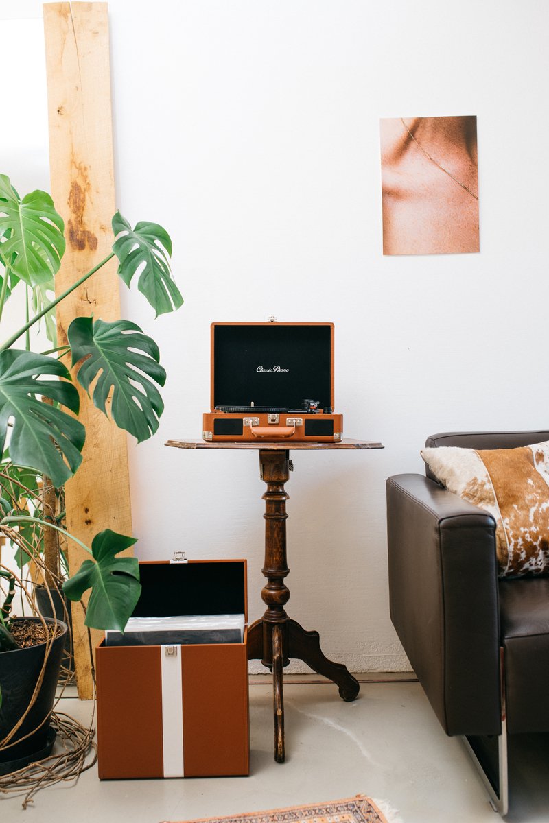 Lenco Tt-10 Platenspeler - Bruin