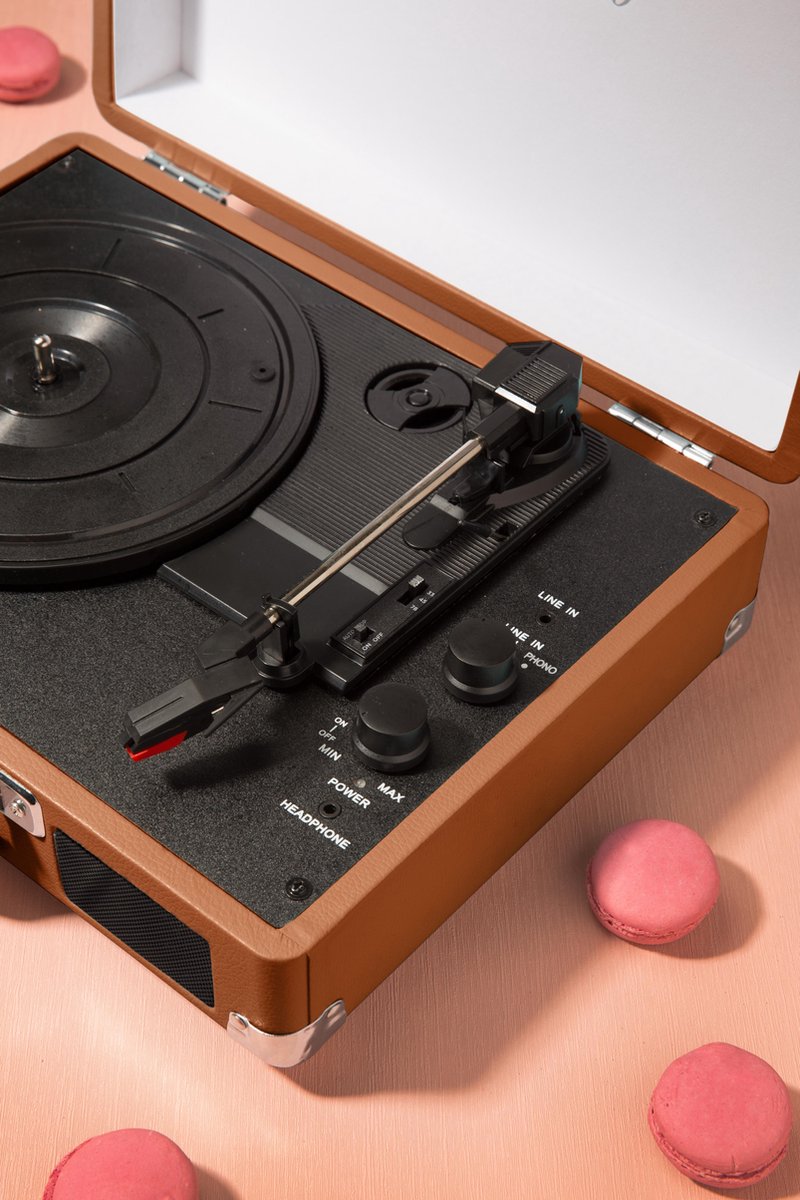 Lenco Tt-10 Platenspeler - Bruin