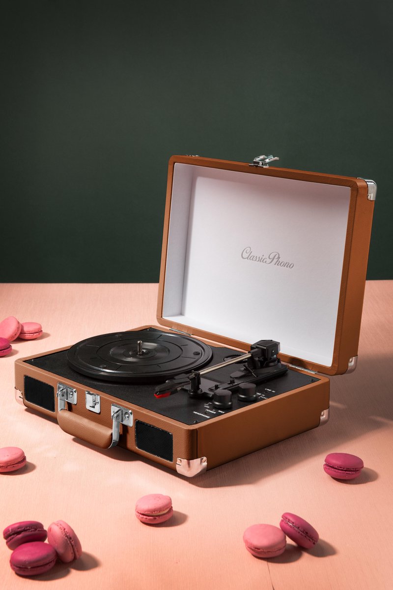 Lenco Tt-10 Platenspeler - Bruin