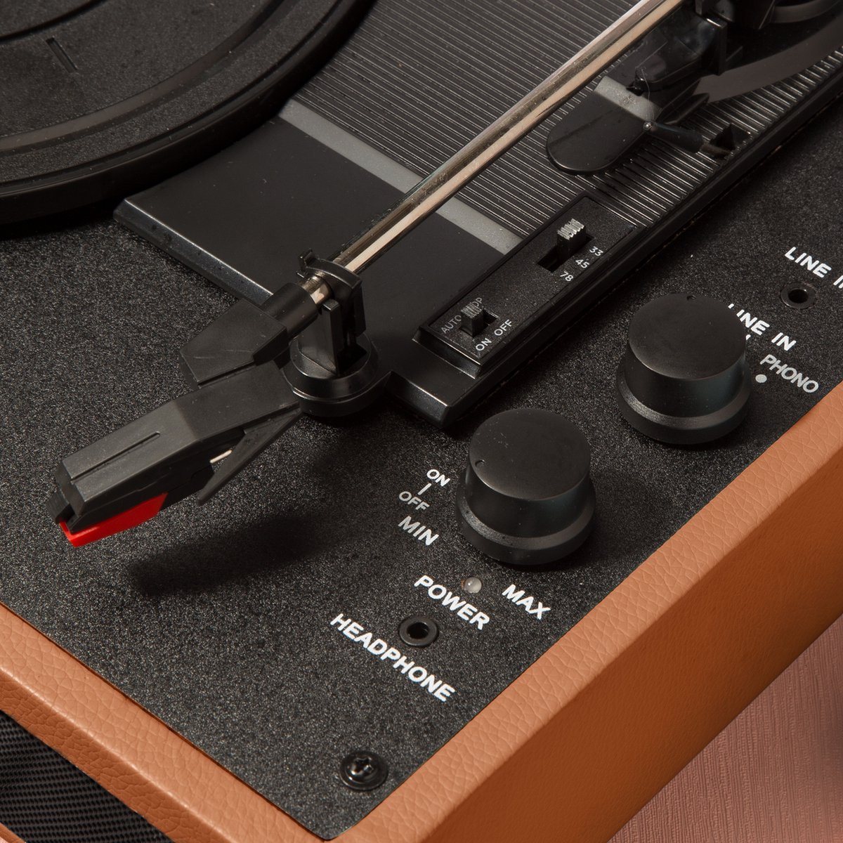 Lenco Tt-10 Platenspeler - Bruin