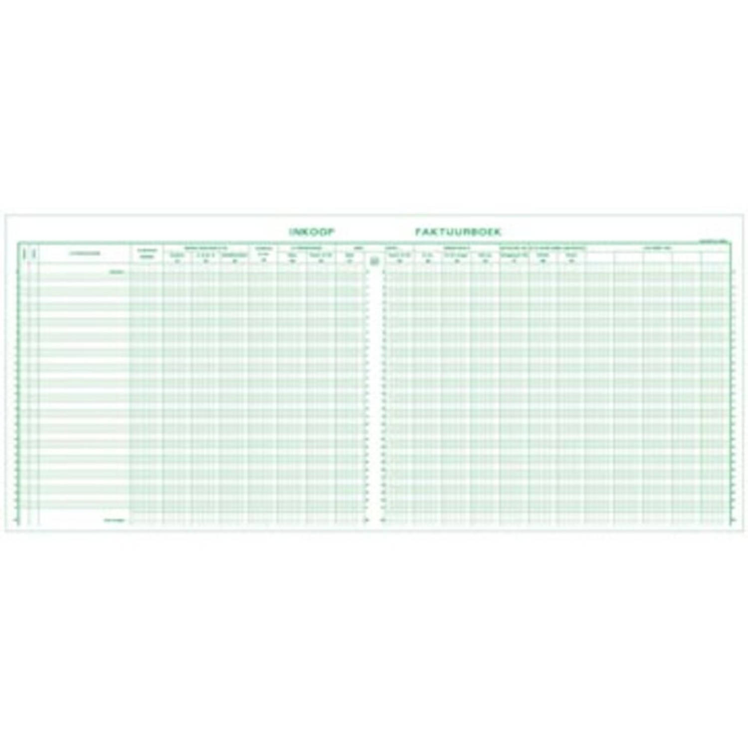 Exacompta Register Inkoop, Ft 27 X 32 Cm, Nederlandstalig