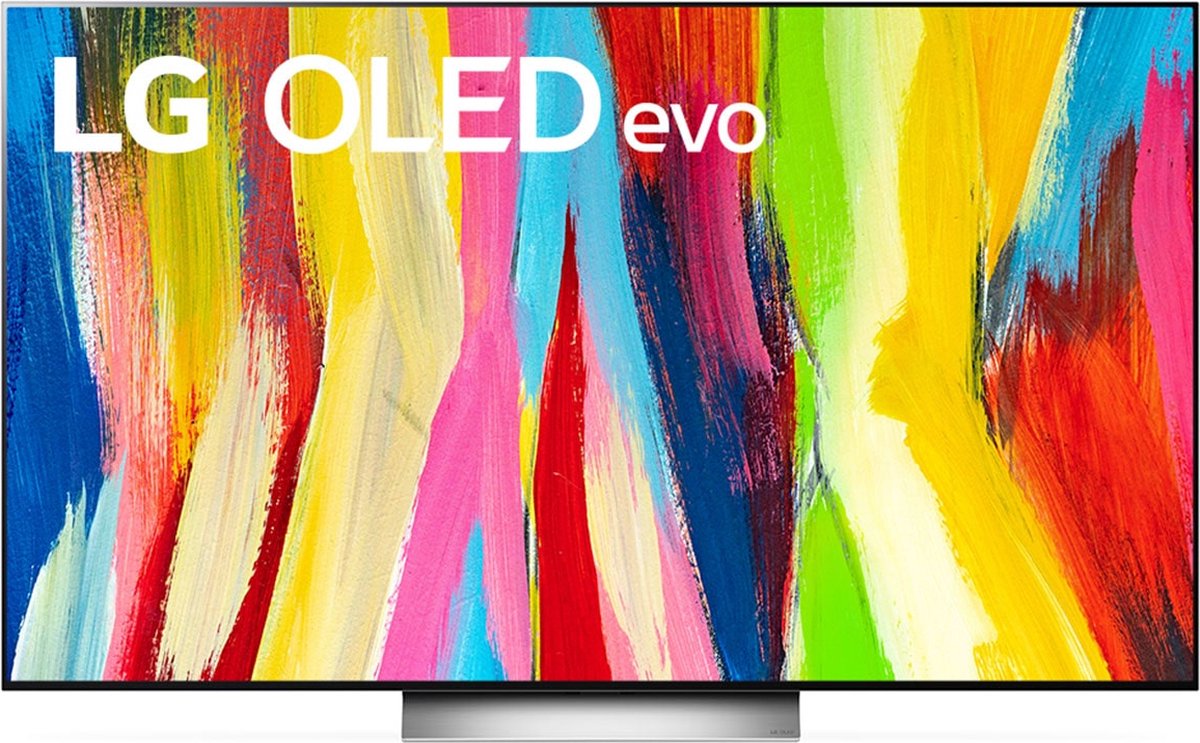 LG OLED77C25LB 4K OLED TV (2022) - Beige
