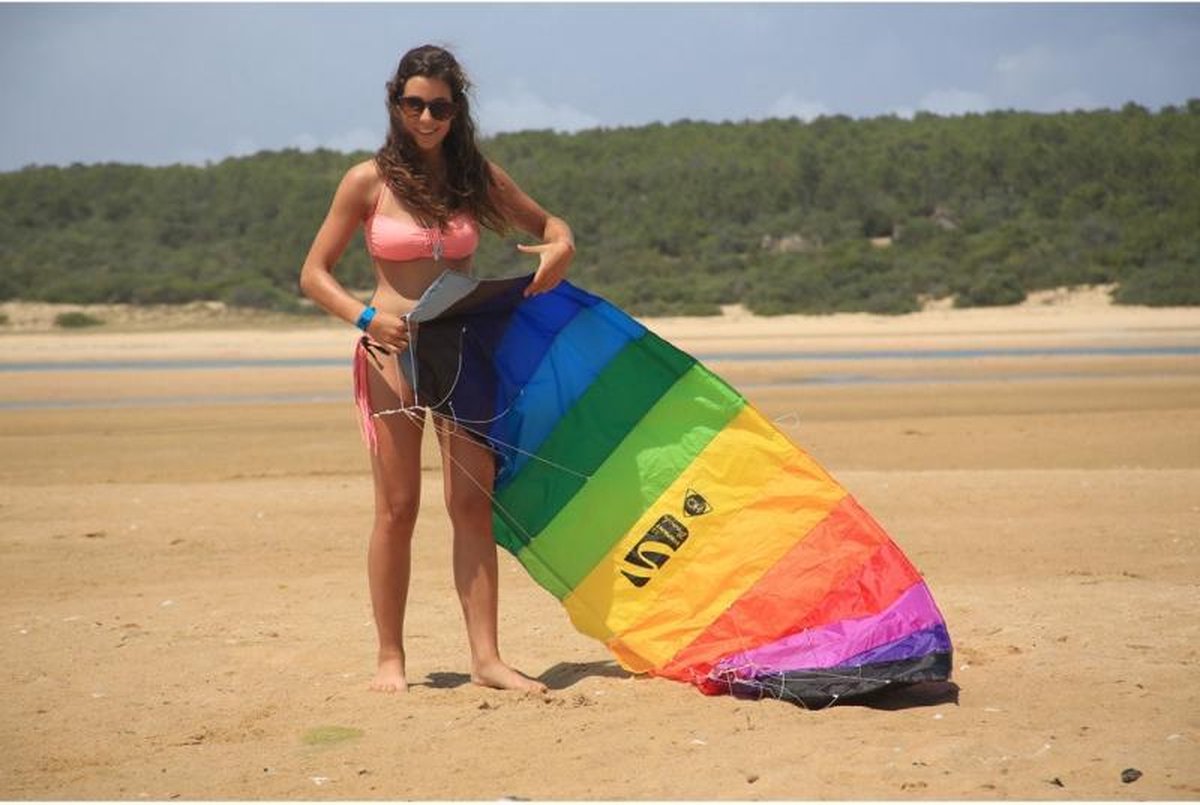 Invento Tweelijnsmatrasvlieger Symphony Beach Iii 2.2 Rainbow 220 Cm