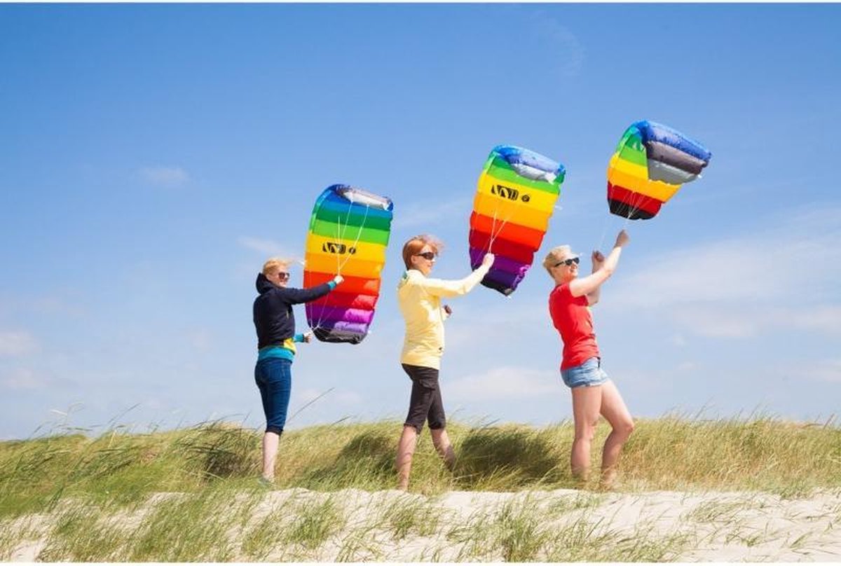 Invento Tweelijnsmatrasvlieger Symphony Beach Iii 2.2 Rainbow 220 Cm