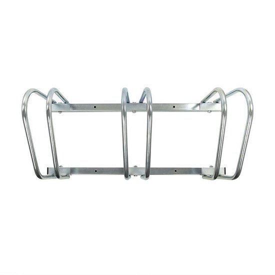 PROPLUS Fietsenrek Voor Drie Fietsen - Silver