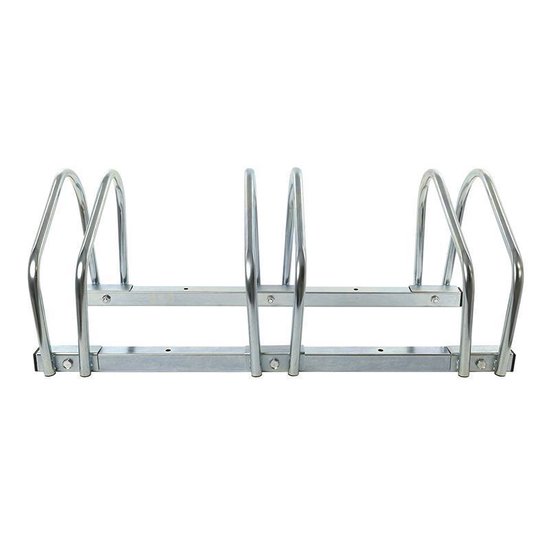 PROPLUS Fietsenrek Voor Drie Fietsen - Silver