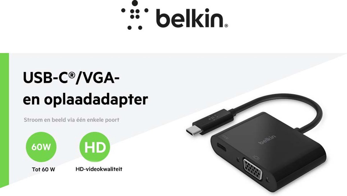 Belkin USB-C-naar-VGA-adapter