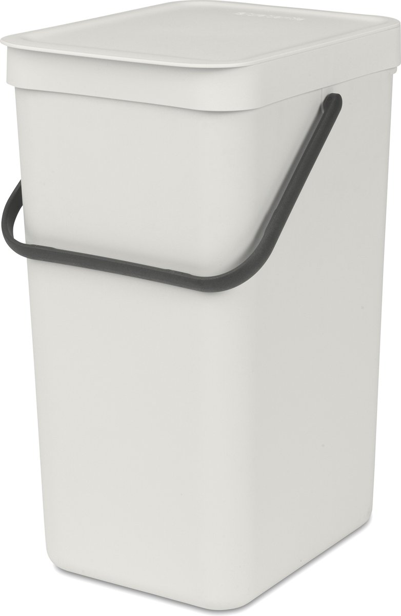 Brabantia Sort & Go 16 Liter Light Grey - Gris