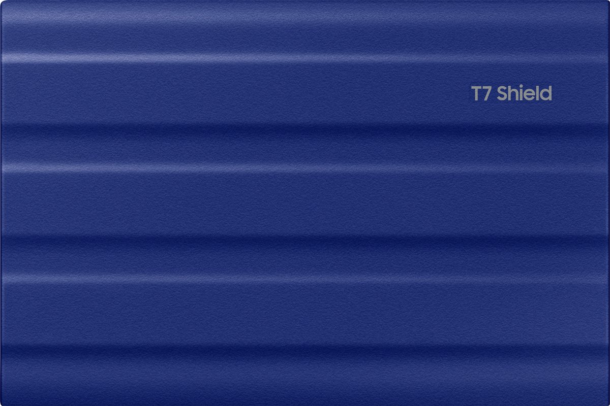 Samsung T7 Shield 2TB - Blauw