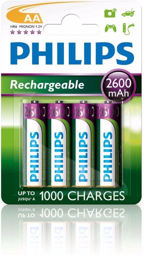 Philips Aa Oplaadbare Batterijen