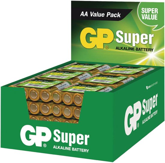 GP Aa Super Alkaline Batterijen
