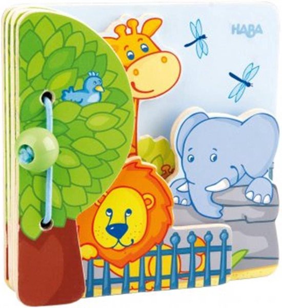 HABA Babyboek Dierentuinvrienden 12,5 Cm