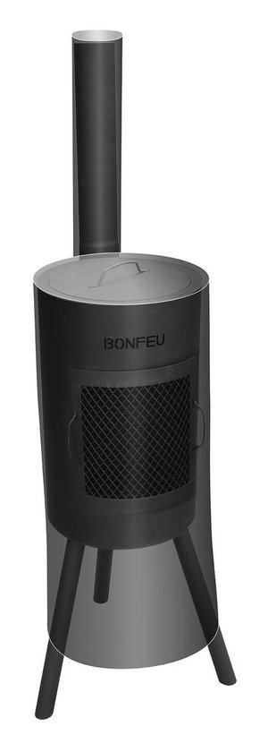 BonFeu Beschermhoes Bongiano Sp - Zwart