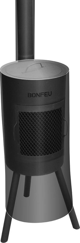 BonFeu Beschermhoes Bongiano Sp - Zwart