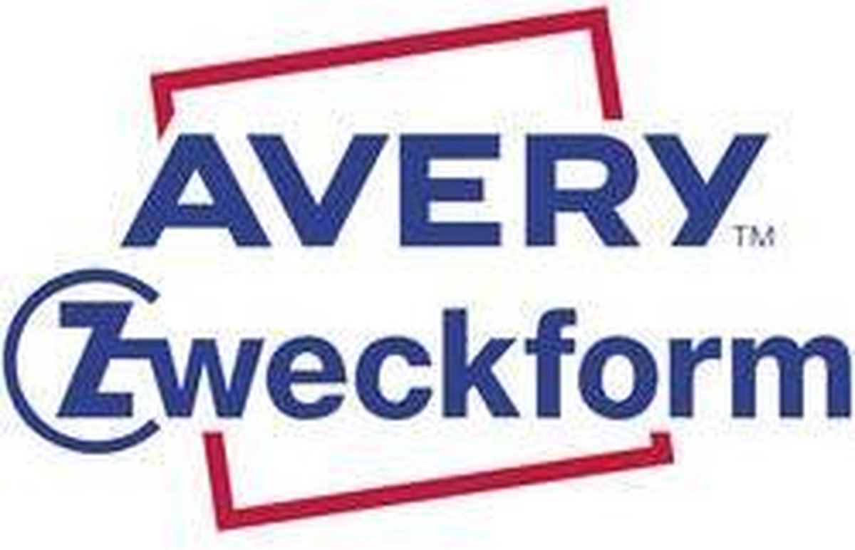 Avery Zweckform 3659 Universele Etiketten Ft 97 X 42,3 Mm (B X H),1.200 Etiketten, - Wit