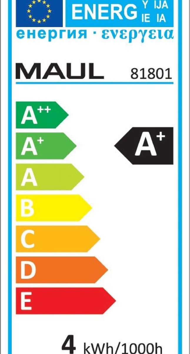 Hansa Bureaulamp Vario Plus, Led-lamp, Zilver - Silver