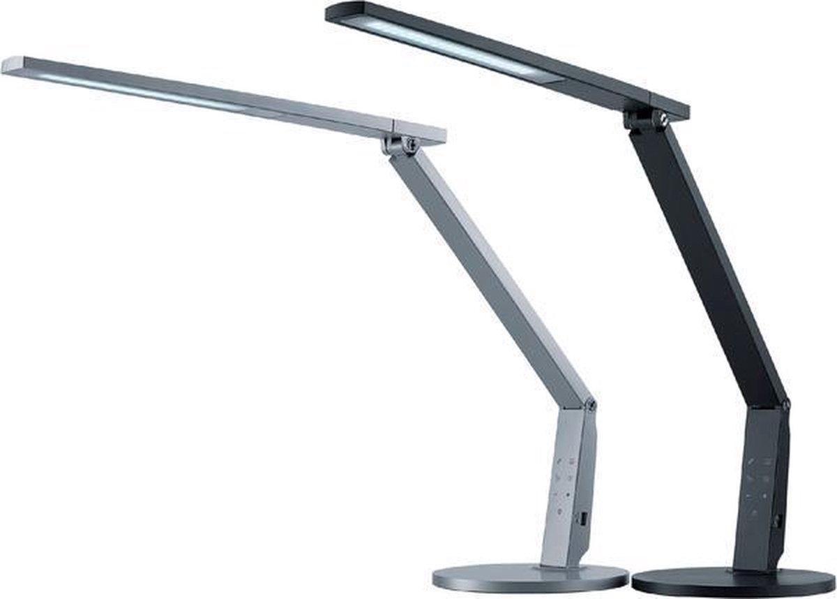 Hansa Bureaulamp Vario Plus, Led-lamp, Zilver - Silver
