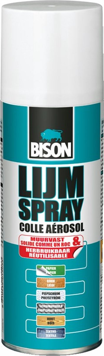 Bison Lijmspray 200 Ml Spuitbus