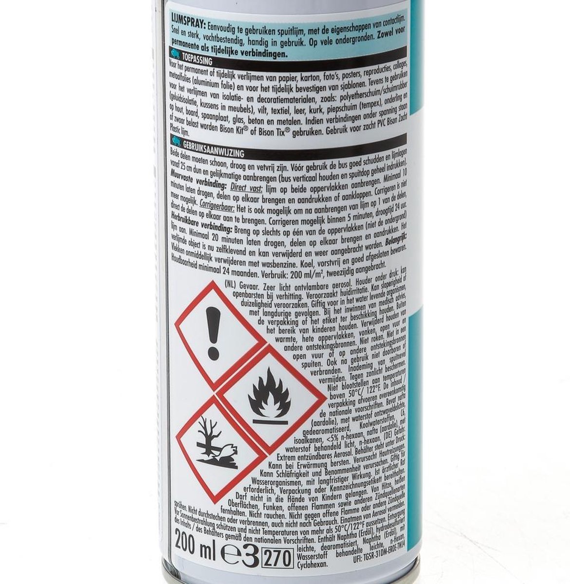 Bison Lijmspray 200 Ml Spuitbus