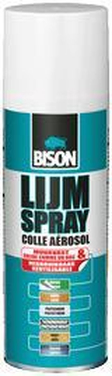 Bison Lijmspray 200 Ml Spuitbus
