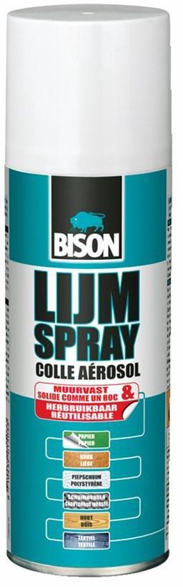 Bison Lijmspray 200 Ml Spuitbus