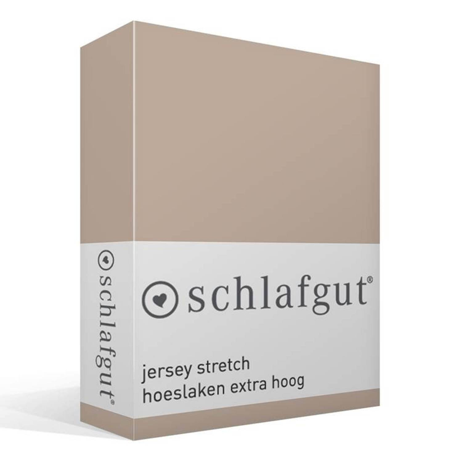 Schlafgut Jersey Stretch Hoeslaken Extra Hoog - 2-persoons (140/160x200/220 Cm)