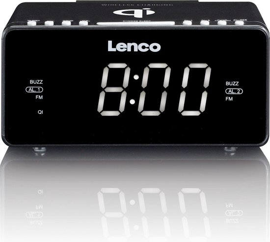 Lenco Cr-550 Klokradio - Zwart