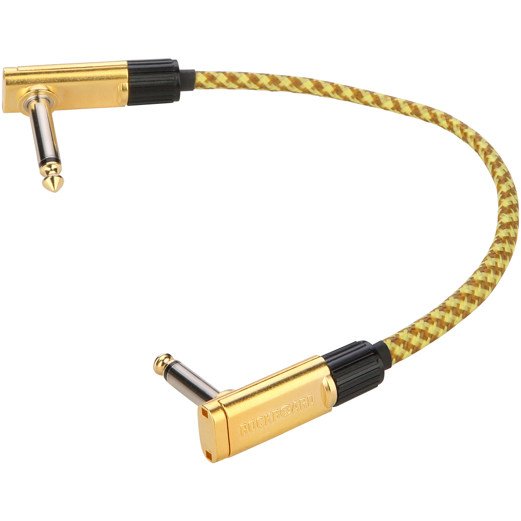 RockBoard Tweed Series Flat Patch Cable Vintage 20 cm