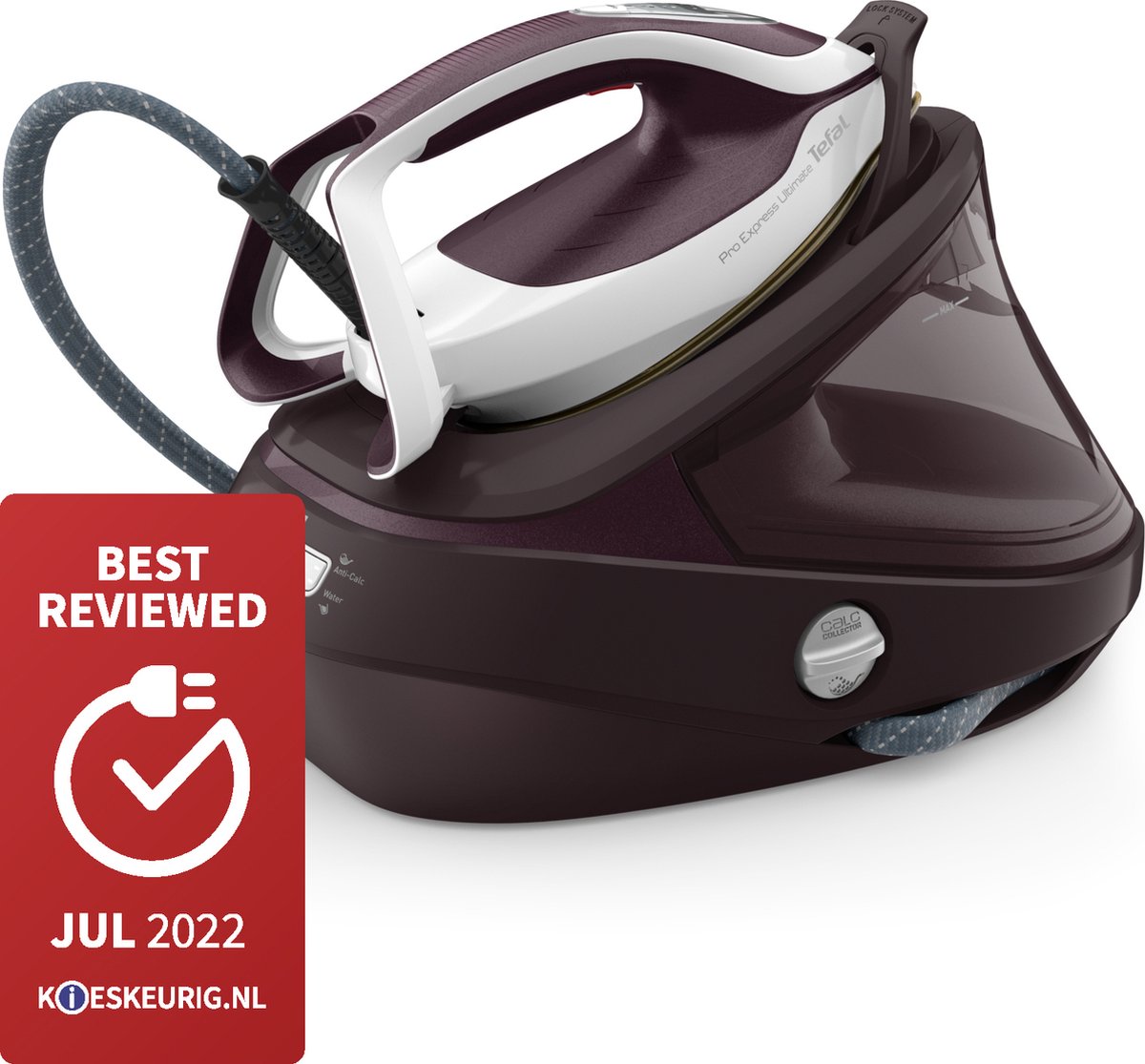 Tefal Pro Express Ultimate II GV9721 - Rood