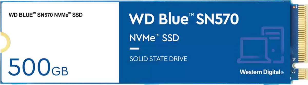 Western Digital WD Blue SN570 NVMe SSD 500GB