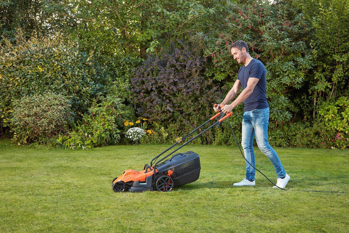 BLACK+DECKER BEMW461BGL2-QS + GL250 grastrimmer