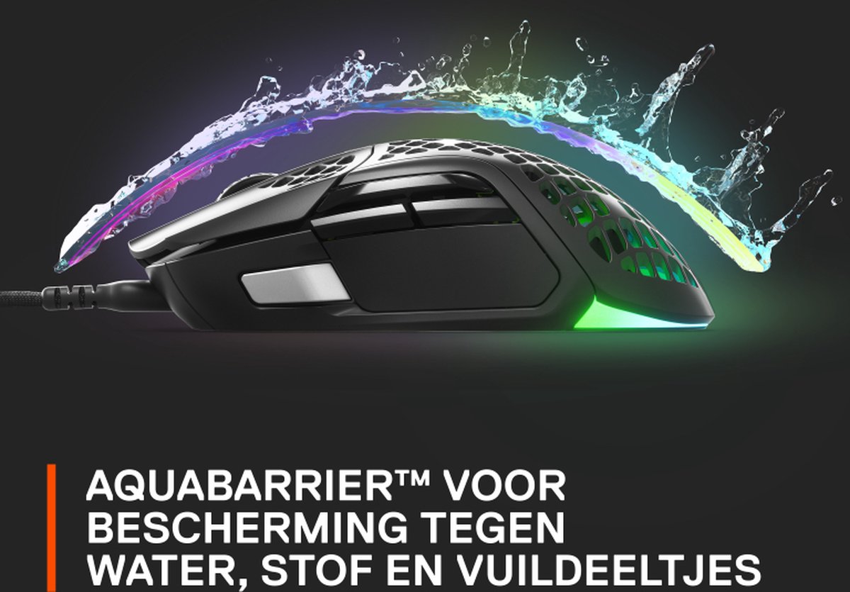 Steelseries Aerox 5 Bedrade Gaming Muis - Zwart